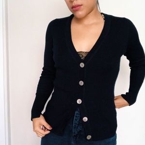 100% Extra Fine Wool Cardigan